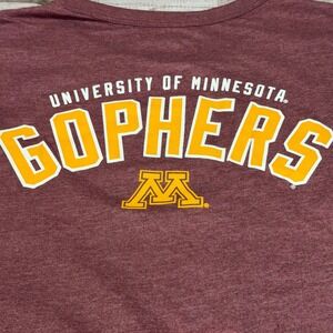 PROEDGE University of Minnesota Gophers Pocket T Shirt Mens XL Maroon